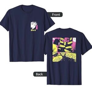 Crunchyroll X JUNJI ITO "Town Without Streets" Anima Manga T-Shirt Size L